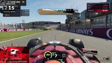 When a rally driver...