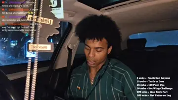 running red light????