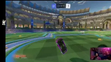 Flying Across Court Goal!