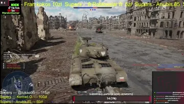 War Thunder T25 w akcji