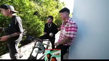wescol quiere tocar a tyson el perro de biking
