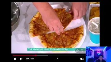 The Hygienic way to share Pizza