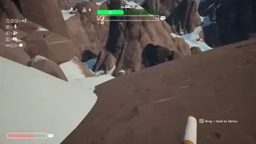 snowball throw on moutain hitting my sister