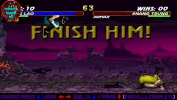 Mortal Kombat Trilogy Guia Finish Mov Kung lao MK2