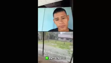 vea, está lloviendo