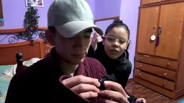 streamer se pone feliz