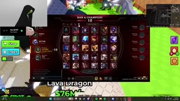 League client bugged out?