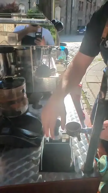 How we make a cappuccino here at Bean Village 