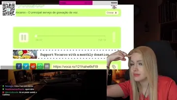 Gabi sendo brutalizada pelo audio do carlonhos 