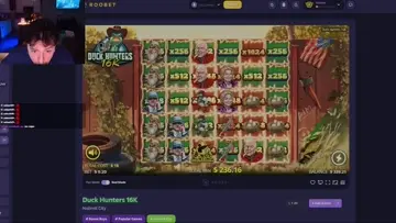 big win on duck hunter 16k