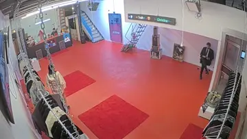 Ben kicking out Chicken Andy