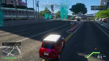 RACE COMING THROUGH