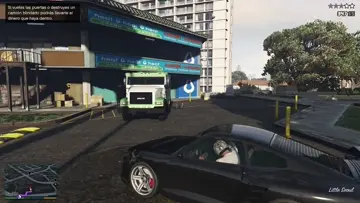 Robando camion blindado