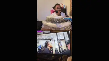 g$e chi burn his mouth on trap-izza