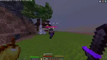 Se tira a la lava para farmear aura