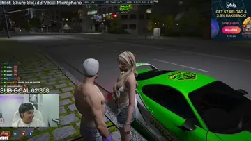 GTA STREAMER TO SUB GOAL 62/868 !cashin  | Clip