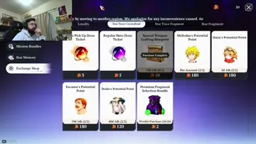 at drop 5 SSR character