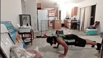 w 15 pushups