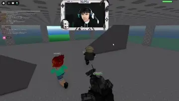JUGANDO A ROBLOX