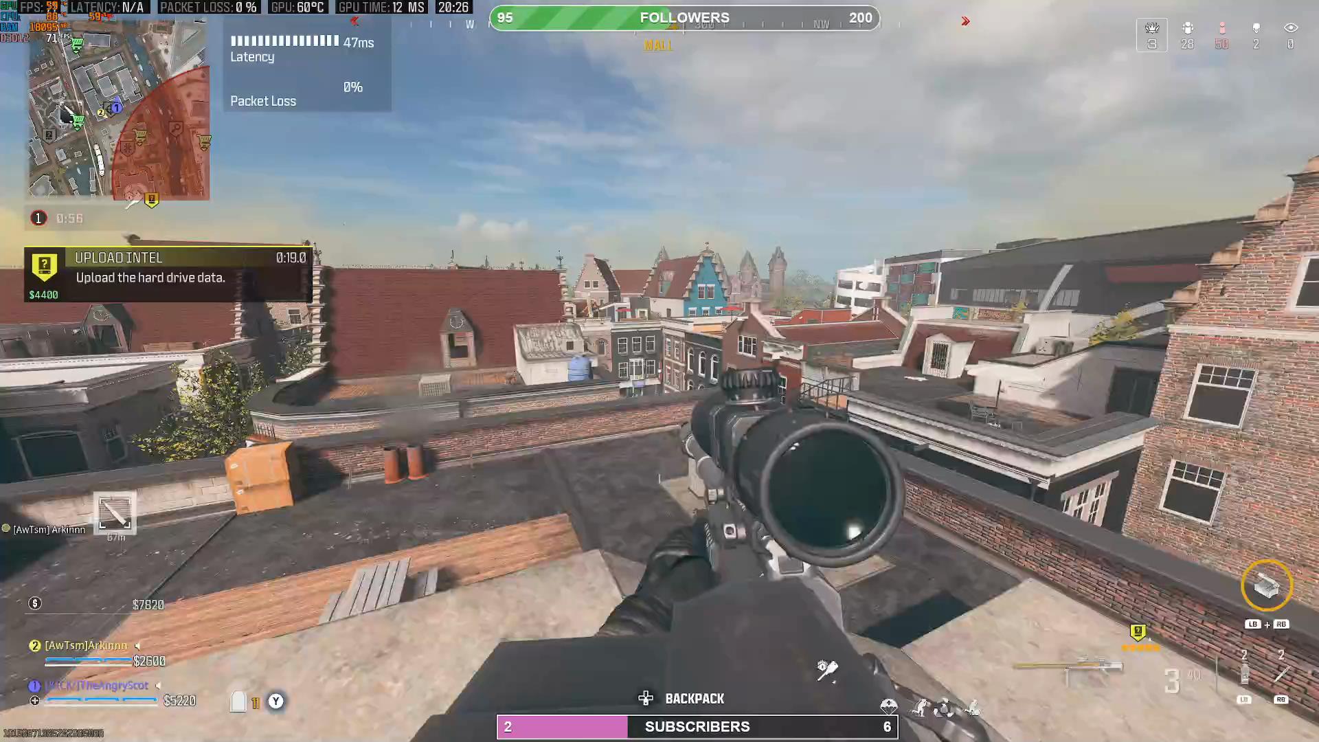 Insane knife clip
