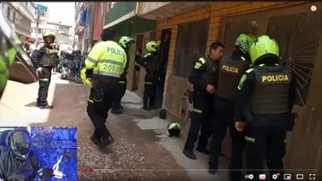 NO ME GRABEN ACÁ... Operativo en Bogotá...