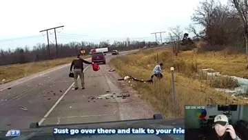 CAR CRASHES GOING 118 MPH