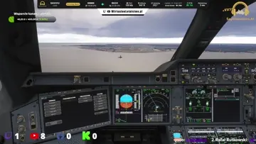 Airbus A350 ląduje w Kopenhadze