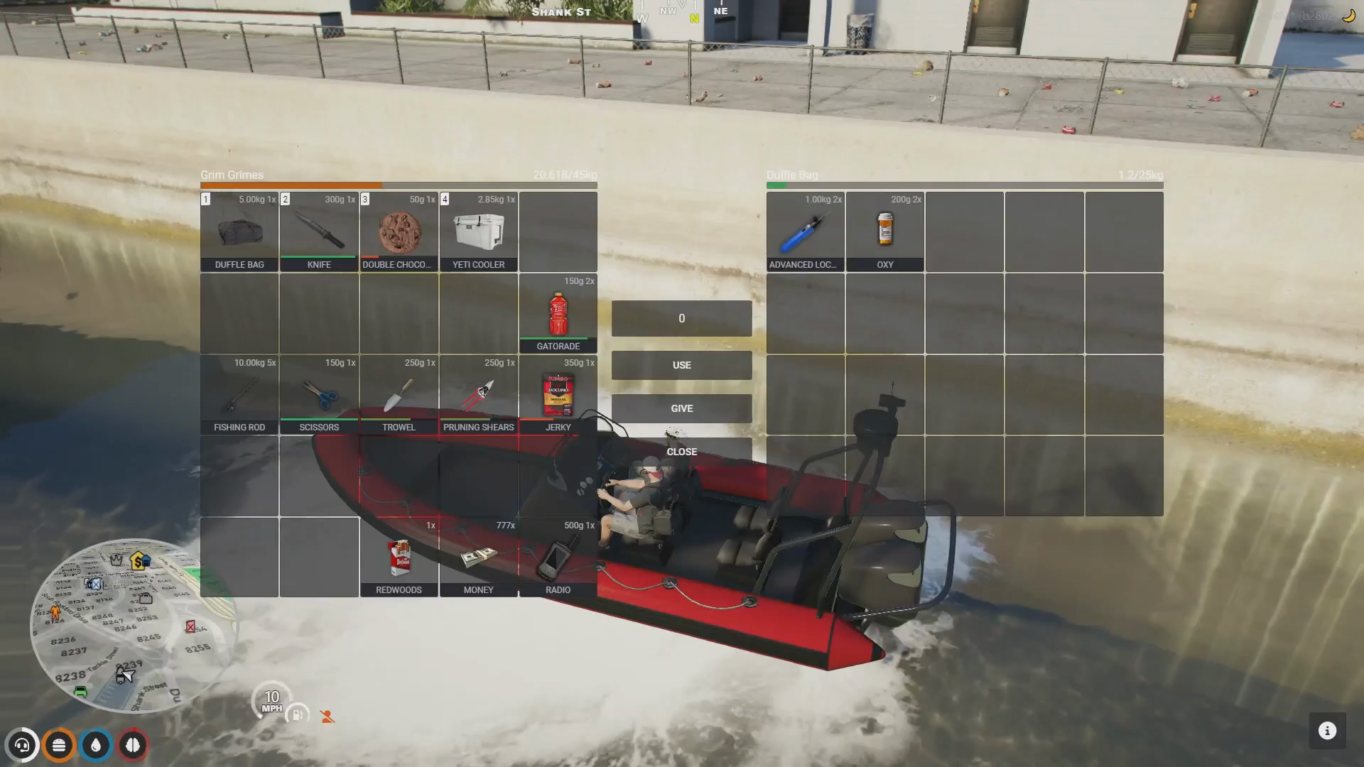 Boom goes the boat