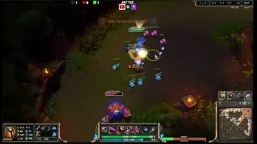 toying with blitzcrank in league classic 