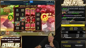 MAX WIN AGAIN BONSAI BONZAI BOOOOOOM!