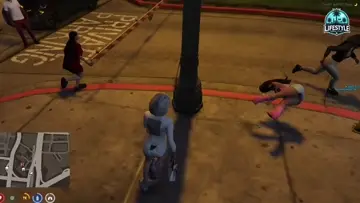 Dragging the garbage