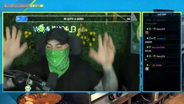 Barba Verde entrando al chat