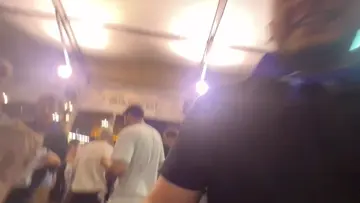 crazy party in Spain