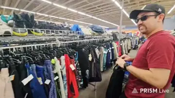 Shopping at Goodwill