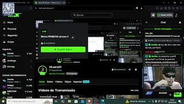 Minha PRIMEIRA stream !! | Clip