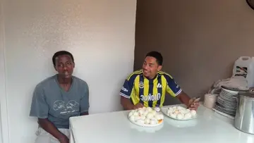 ``Miki liet een scheet ``