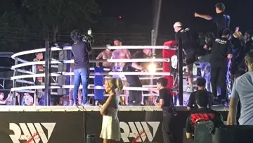 Ladyboy got bitch slapped.