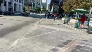 Stranger says W kick