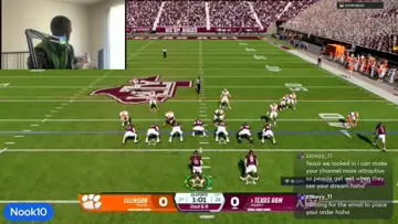 Marcel Reed on the scramble
