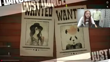 tiari y papucho haciendo Just dance