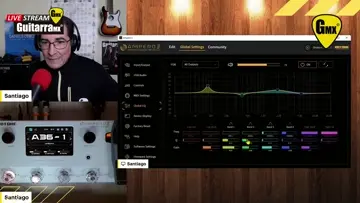 EQ gráfico ajustable del AMPERO II de Hotone | GMX