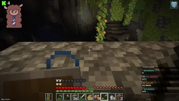 segunda vez crafteando una manzana dorada
