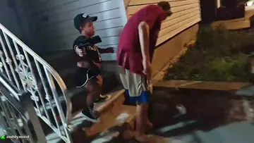 "Oracle" Breaks Demons Face. Concussion IRL