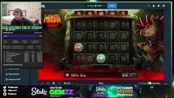 349 $ Hit on Mayan Stackways