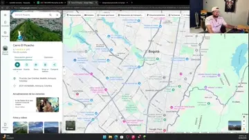 Reaccion a la ciudad de Bogota