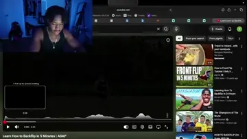 learning how to do a backflip