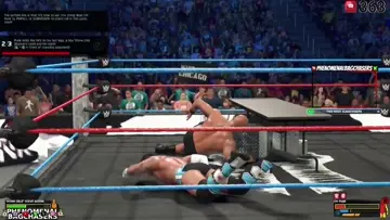 BROKE CM PUNK IN HALF
