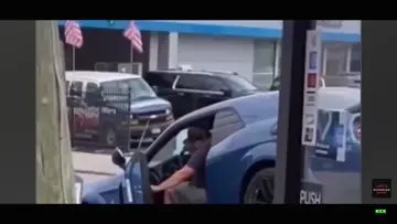 swimming car #viral 
