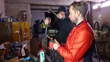 Mä jäähdytän tän sisäpinnan