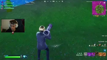 guided missle shot!